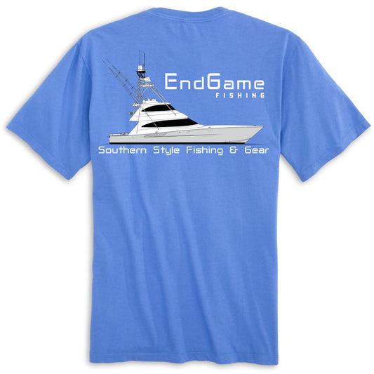 EndGame Offshore SportFish Pocket Tee - Marine Blue