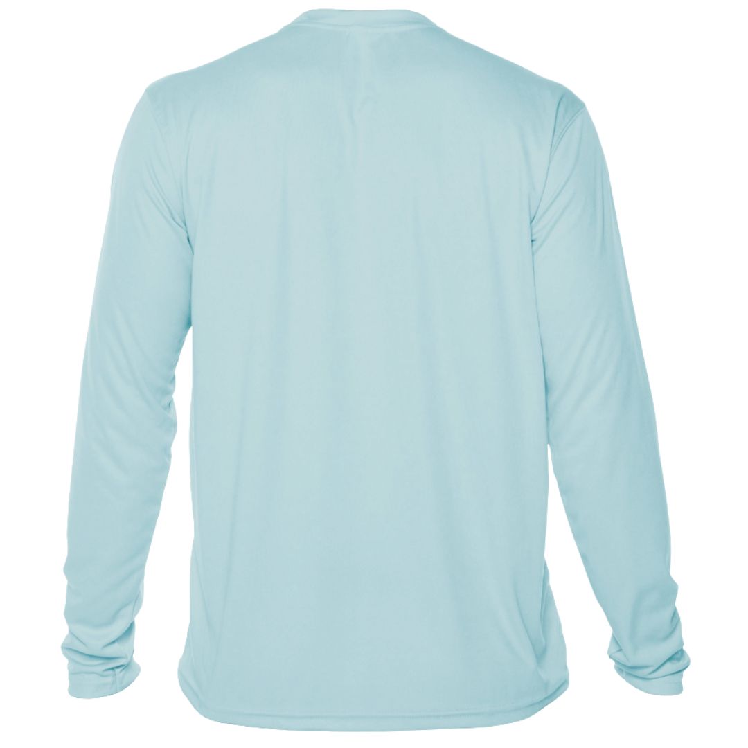 Marlin Crest Performance Shirt - Onslow Blue