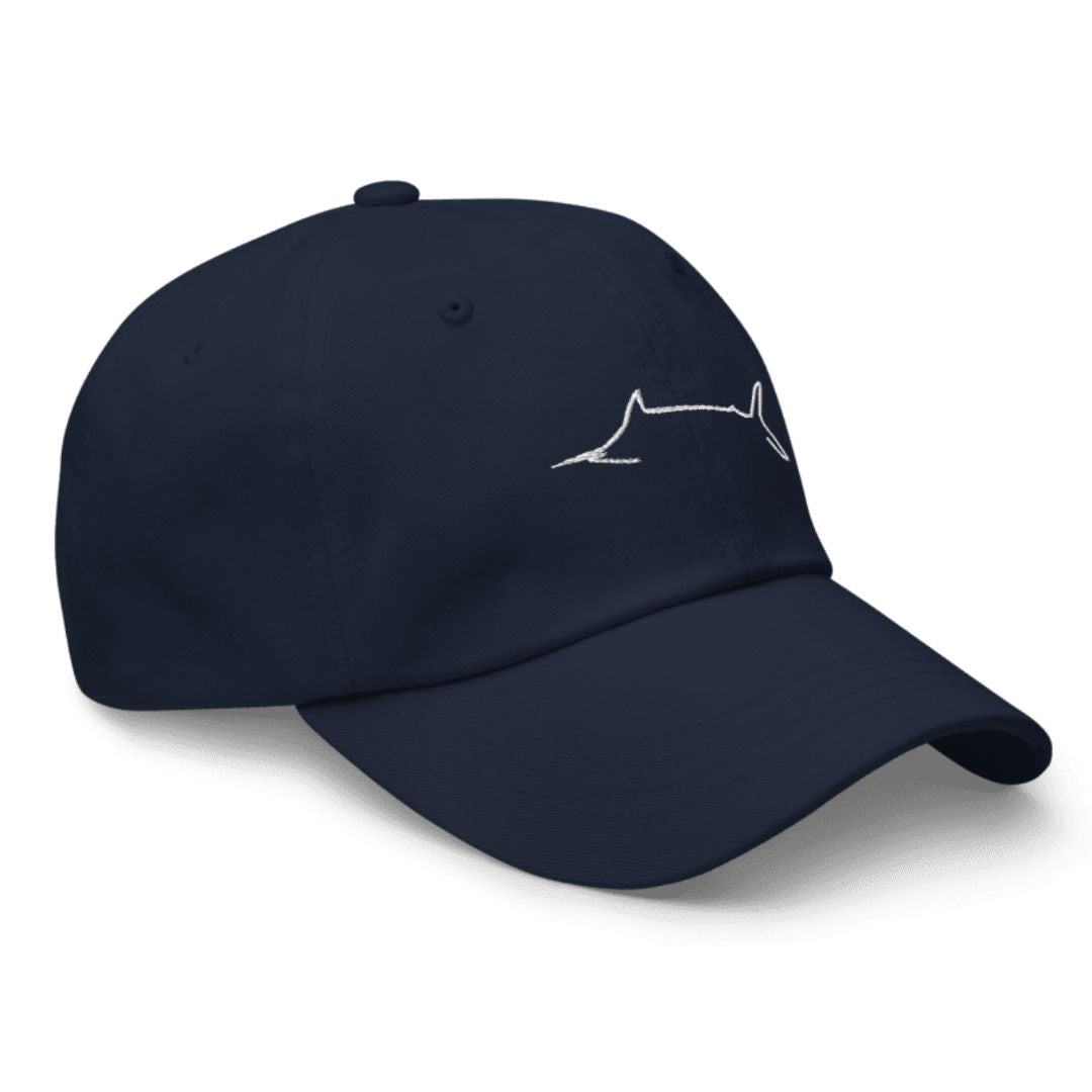 Marlin Crest Twill Hat - Navy